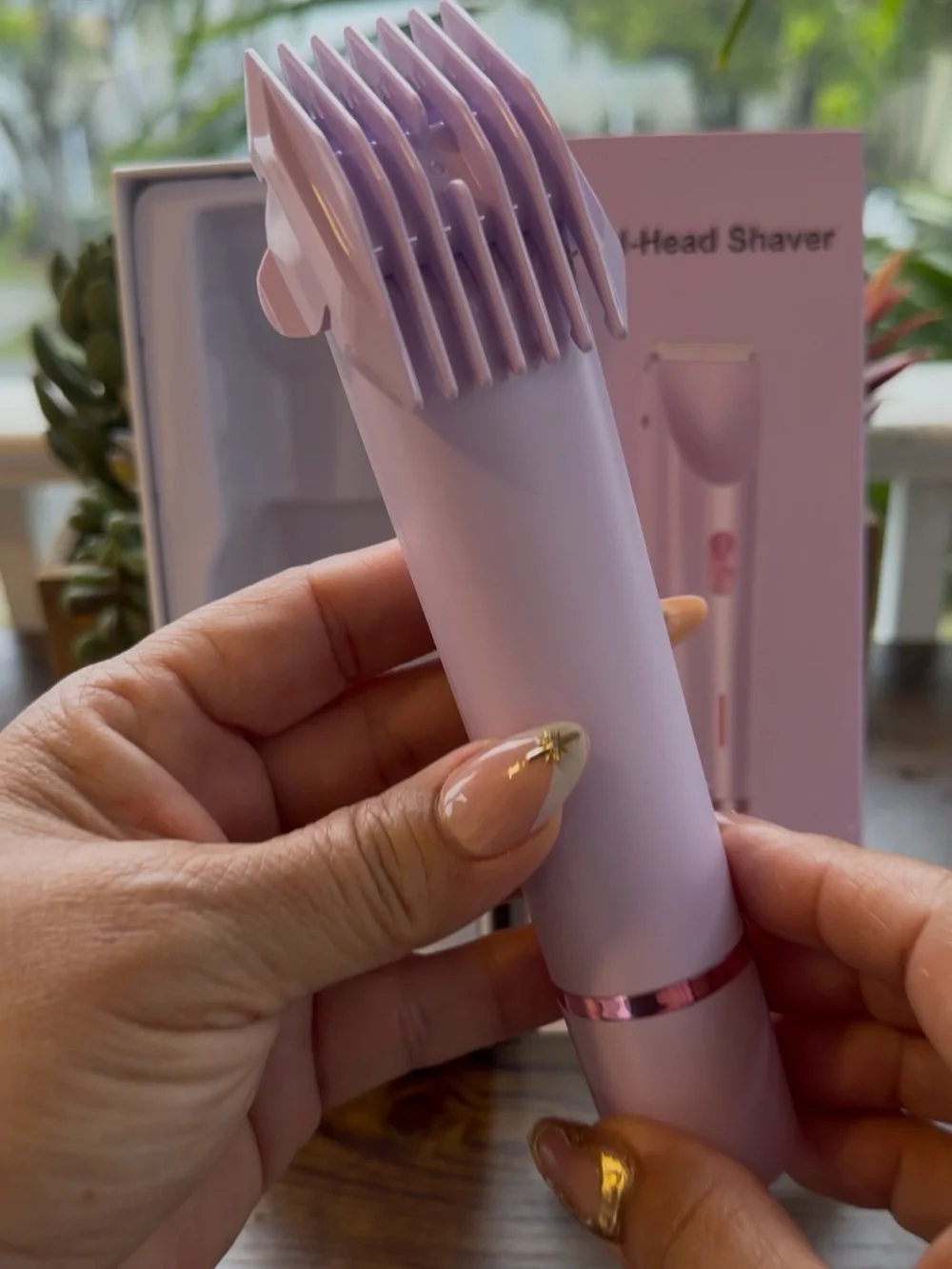 2-in-1 Rechargeable Electric Hair Remover for Women